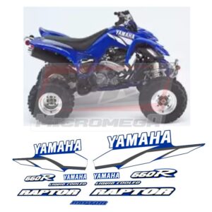 Calcas Sticker Calcomanías Yamaha Raptor 660 2002
