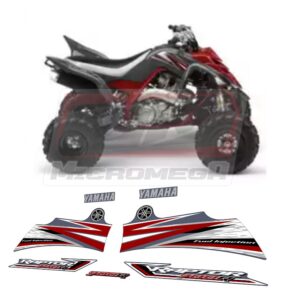 Calcas Sticker Calcomanías Yamaha Raptor 700 2008 Gris