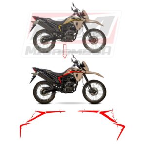 Kit Calcomanía Cambio De Color Honda Xr 190L 2026