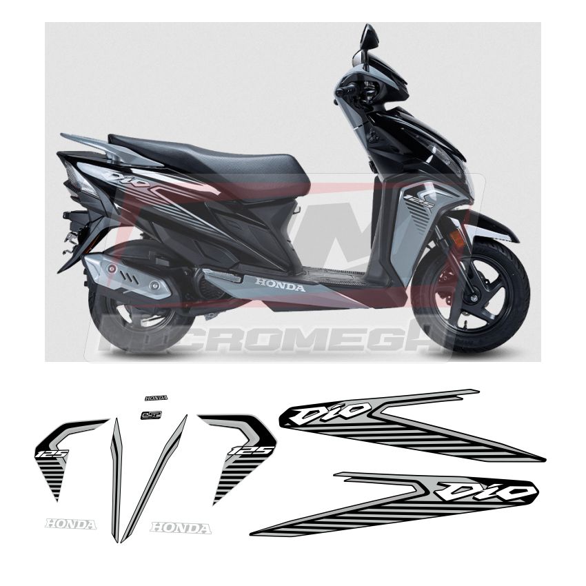 honda dio 125 2026 gris