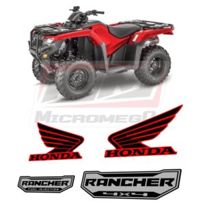 honda rancher 420 14-19 roja
