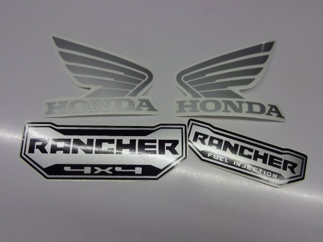 honda rancher 420 14-19 roja real