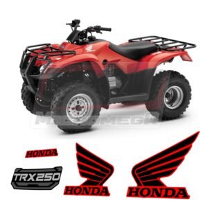 honda trx 250 tm 2021 roja